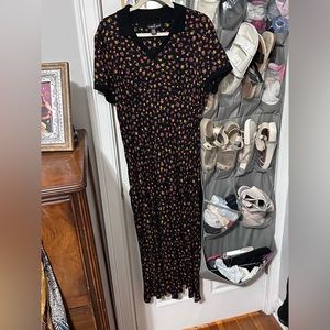 Vintage 90’s collard maxi dress